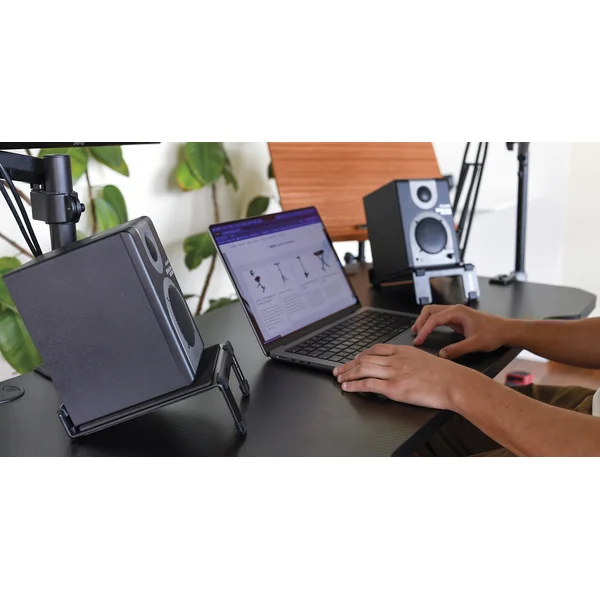 Desktop monitoring speaker stands (per pair)