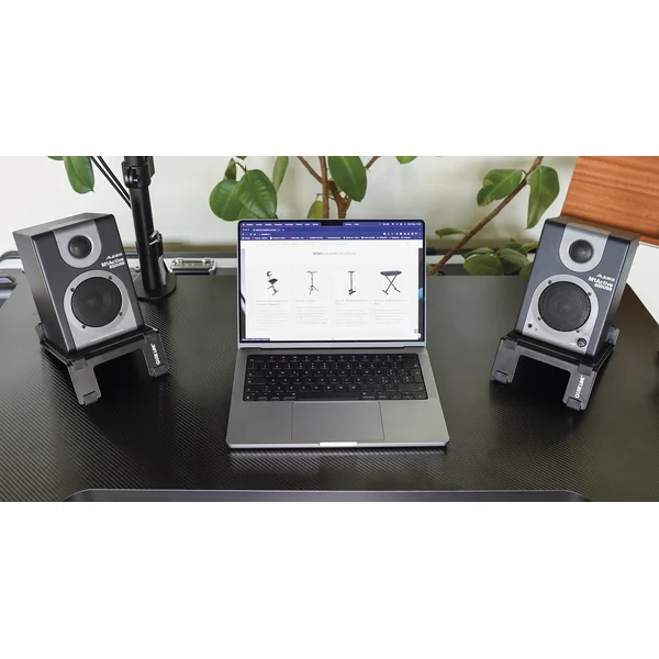 Desktop monitoring speaker stands (per pair)
