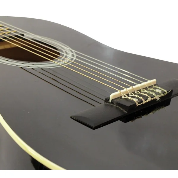 DiMavery AC-303 Classical Spanish Guitar 1/2 (Black)