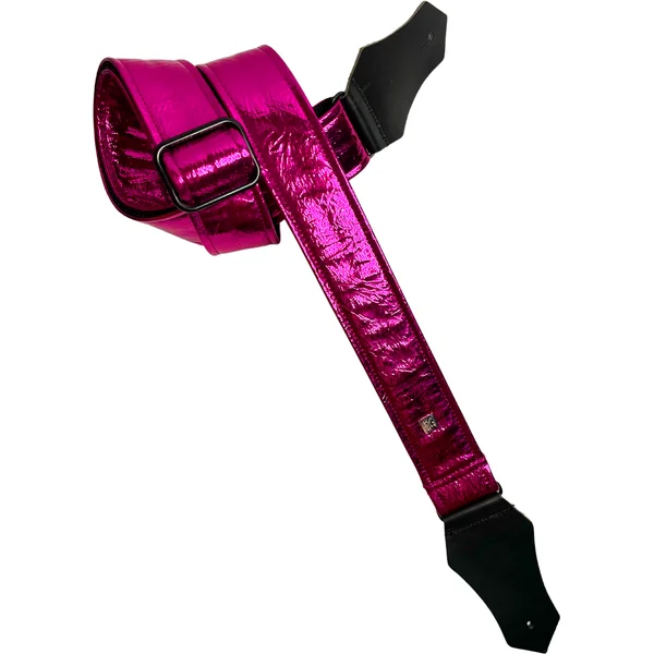 Distressed Vernice Fuchsia