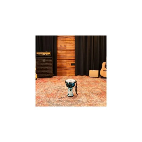 Djembe Meinl Junior 07" - Galactic Blue Tie Dye