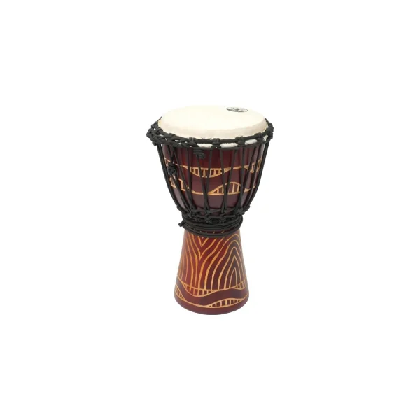 Djembe Tanga 10" Slammer Sculpte - Red