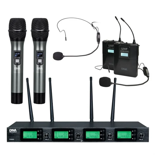 DNA RV-4 MIX trådløst mikrofonsæt