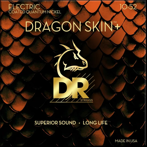 DRAGON SKIN+ Core Technology Coated Wrap 10-52 - set of strings