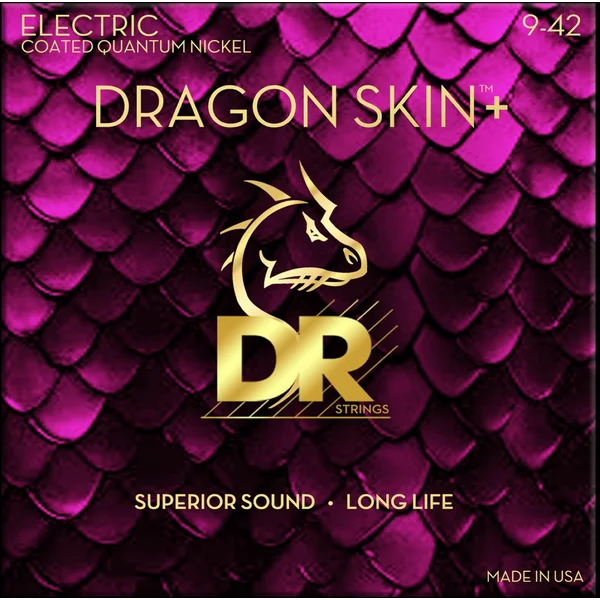 DRAGON SKIN+ Core Technology Coated Wrap 9-42 - set of strings