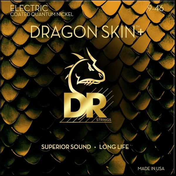 DRAGON SKIN+ Core Technology Coated Wrap 9-46 - set of strings