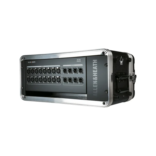 DX168 Allen & Heat boîtier de scène 16 entrées 8 sorties pour consoles SQ dLive