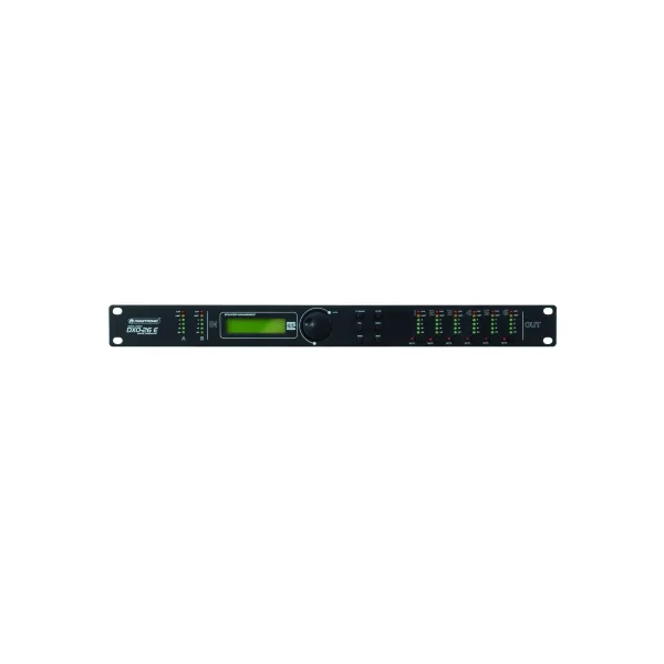 DXO-26E Omnitronic - Processeur numérique 2 entrées vers 6 sorties