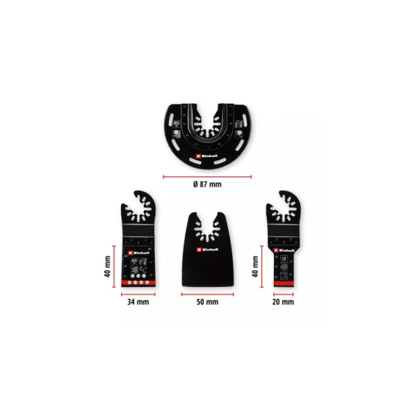EINHELL Kit Multitools de 4 pièces