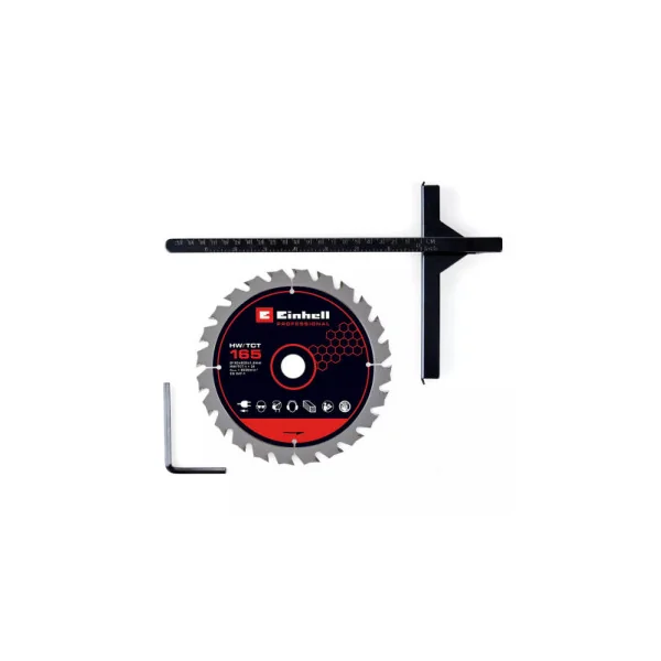 EINHELL Scie circulaire sans fil TP-CS 18/165 Li BL - Solo