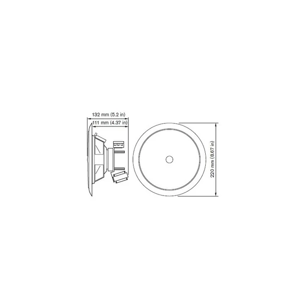 Enceinte encastrable LC1-UM24E8 BOSCH
