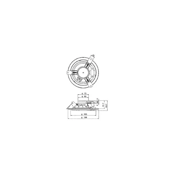 Enceinte standard CSL6120 Rondson