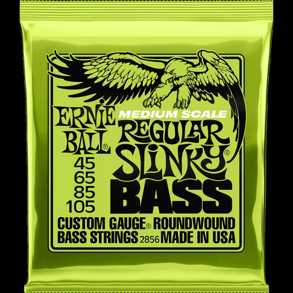 Ernie Ball Slinky nickel wound regular slinky medium scale 45-105