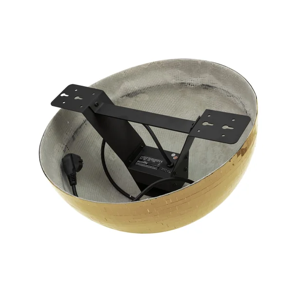 EUROLITE Demi Boule à Facettes 40 cm or motorisée