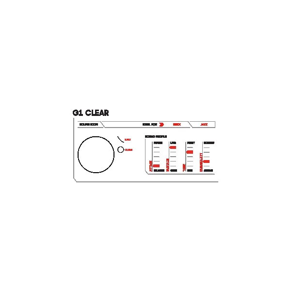 EVANS Pack G1 Clear 10"/12"/16"