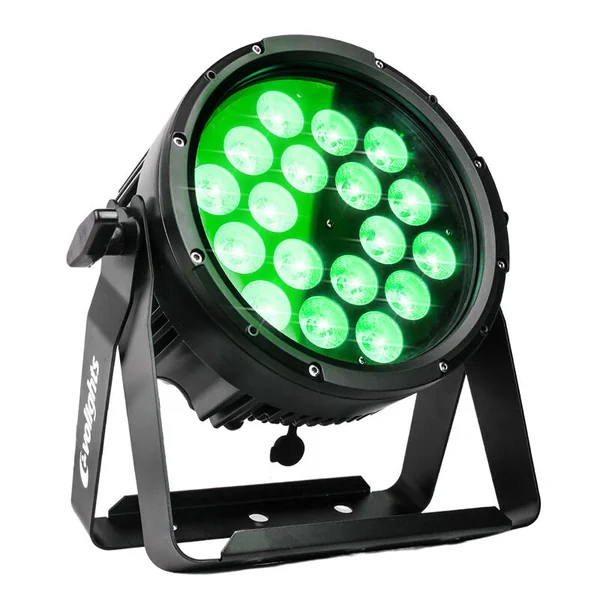 Evolights Glacier 18 LED PAR IP65 – 18 x 12 W RGBWA-UV