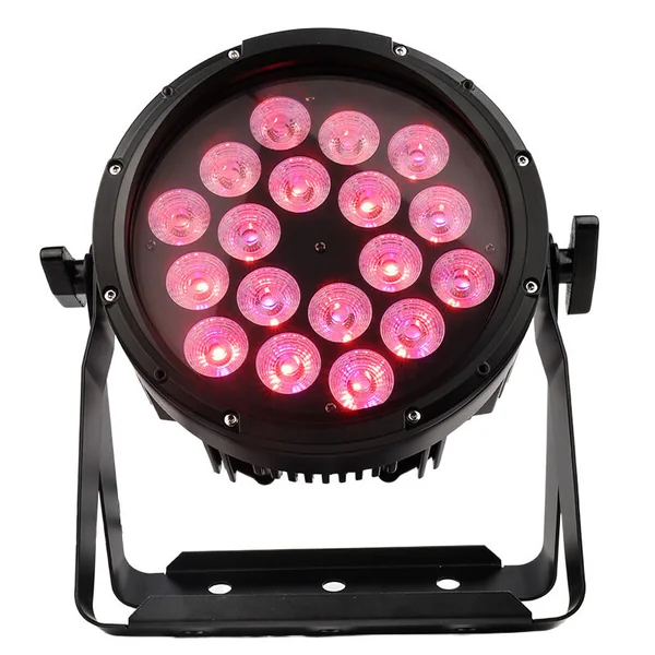 Evolights Glacier 18 LED PAR IP65 – 18 x 12 W RGBWA-UV