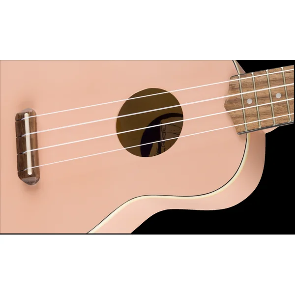 Fender Venice Soprano Ukulélés (Shell Pink)