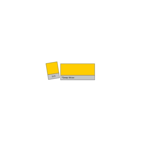 FEUILLE GELATINE 0.53 X 1.22M DEEP STRAW LEE FILTERS