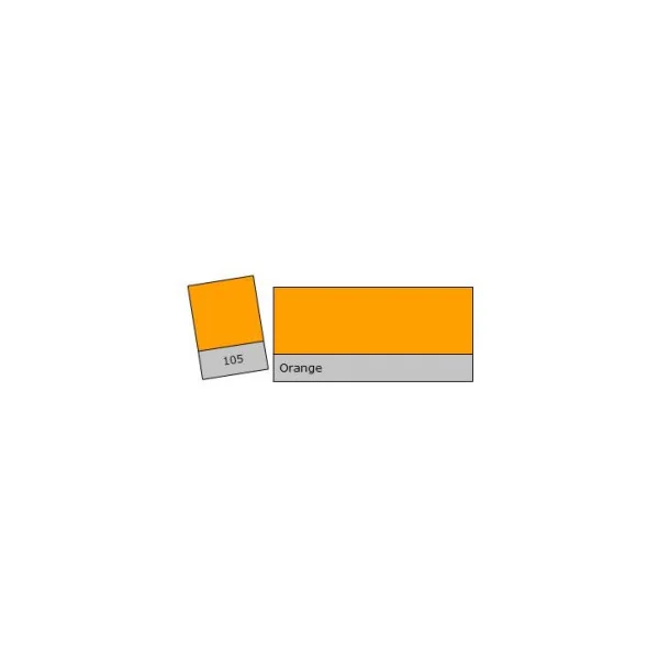 FEUILLE GELATINE 0.53 X 1.22M ORANGE LEE FILTERS
