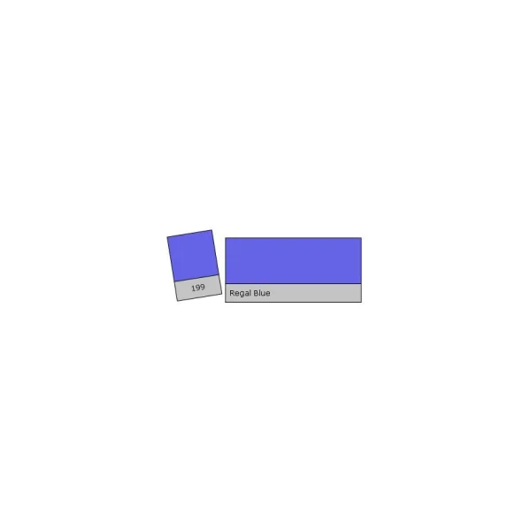FEUILLE GELATINE 0.53 X 1.22M REGAL BLUE LEE FILTERS