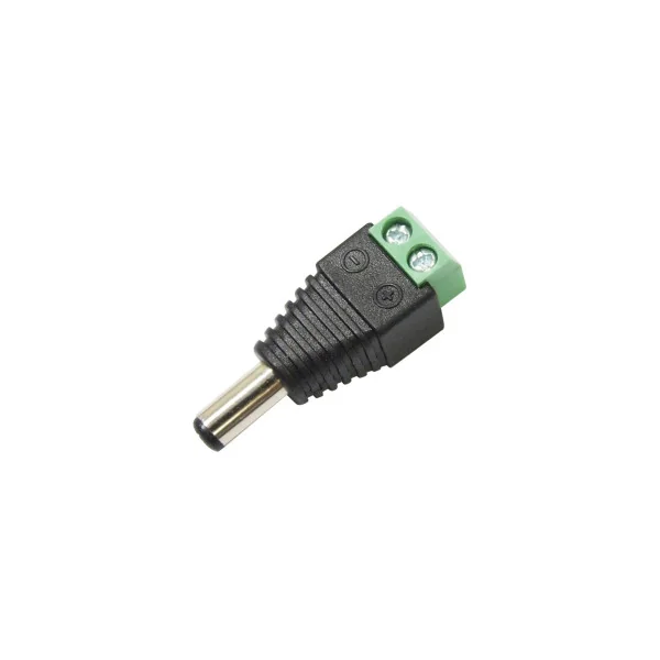 FICHE ALIMENTATION MALE A VISSER 2.1 x 5.5 x 10 mm (6080)