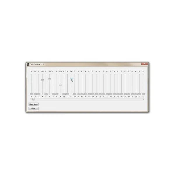 Firmware Updater Briteq - interface USB permettant la mise à jour des projecteurs DMX compatibles