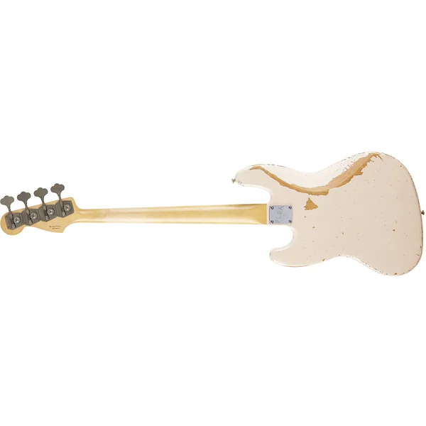Flea Signature Jazz Bass (MEX, RW) - road worn shell pink