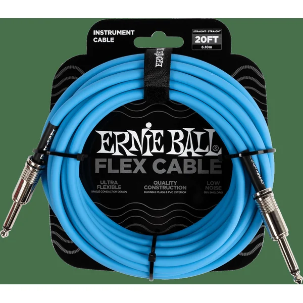 FLEX CABLE JACK 6M - BLEU