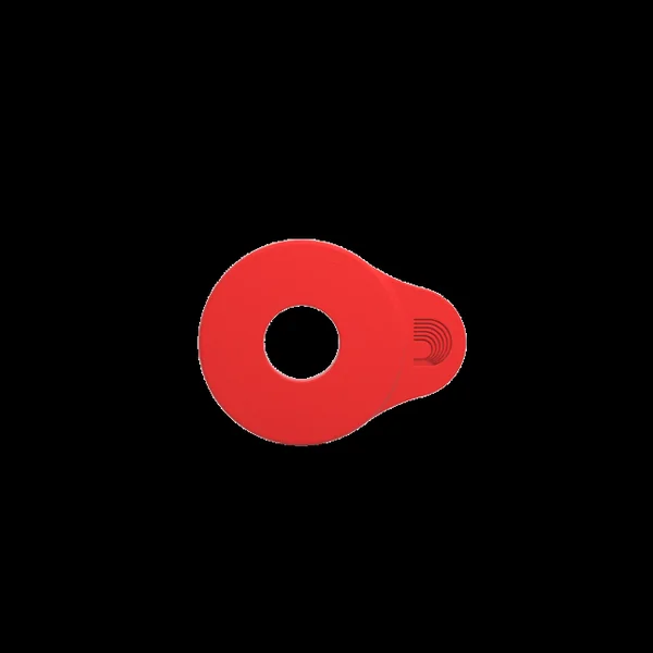 Flex Lock Strap Locking Rings, Red