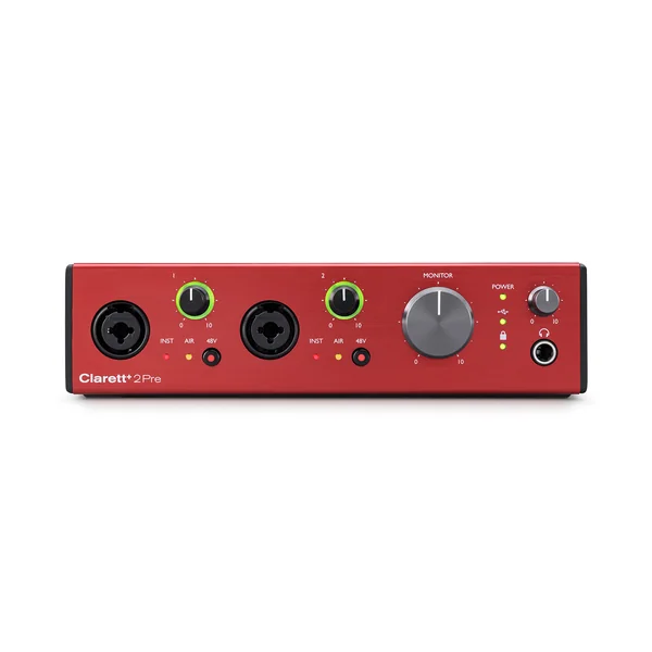 Focusrite Clarett+ 2Pre USB Sound Card