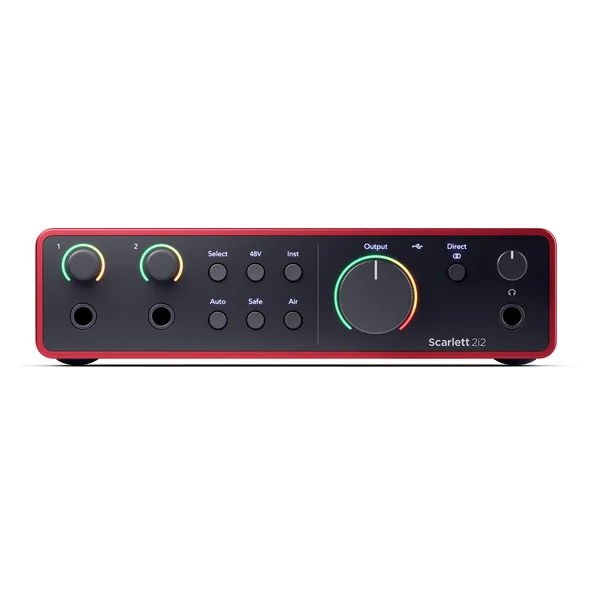 Focusrite Scarlett 2i2 4th Gen Sound Card
