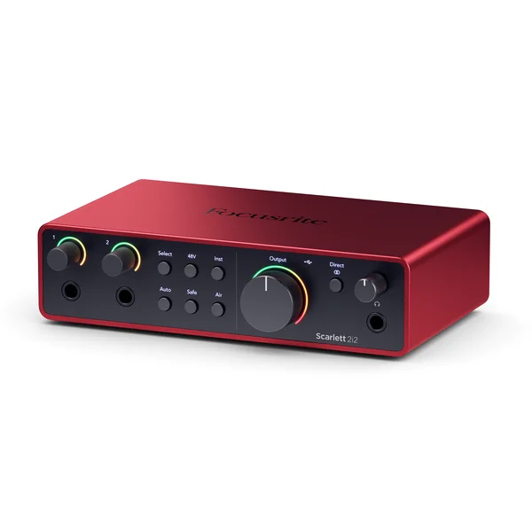 Focusrite Scarlett 2i2 4th Gen Sound Card
