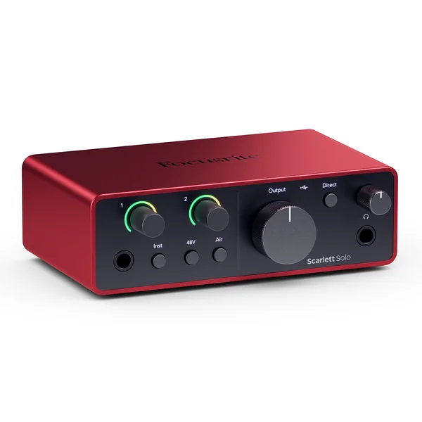 Focusrite Scarlett Solo 4th Gen Lydkort