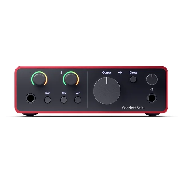 Focusrite Scarlett Solo 4th Gen Lydkort