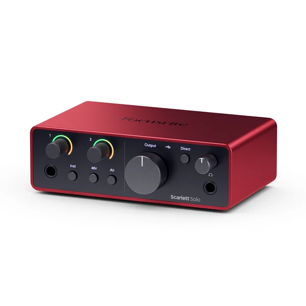 Focusrite Scarlett Solo 4th Gen Lydkort