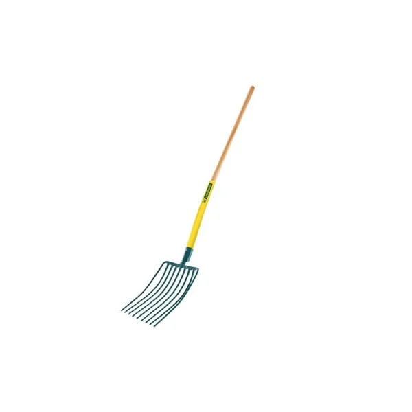 Fourche à cailloux à douille 9 dents sans manche - leborgne