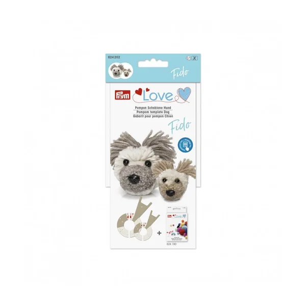 Gabarit pour pompon chien Fido - Prym