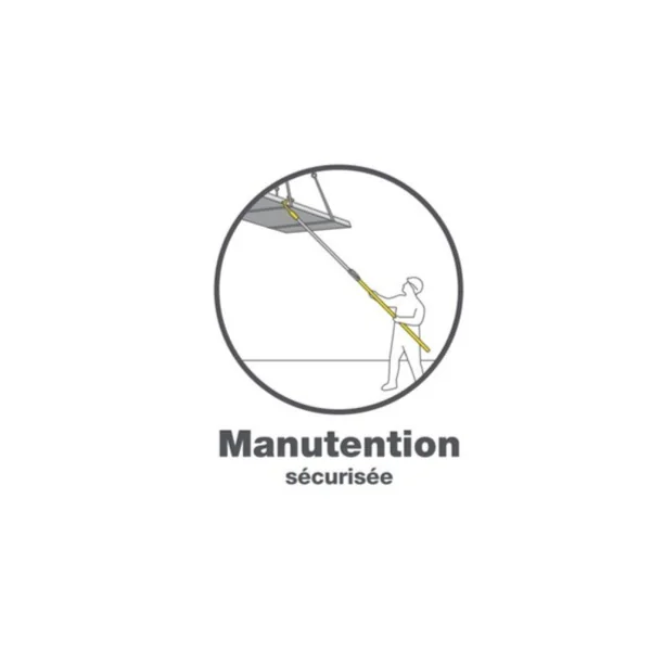 Gaffe Télescopique Nanovib et Ergonomique - Leborgne