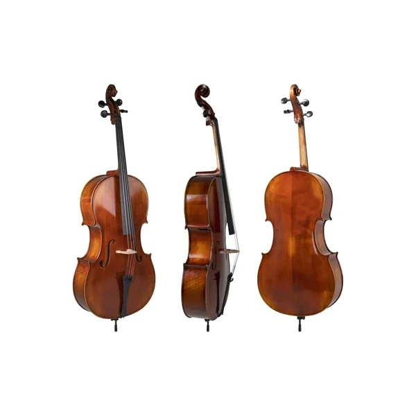 GEWA Cello Allegro Antique - 4/4 (Ready to play incl. bag, carbon bow, Larsen Aurora strings, transport-secured)