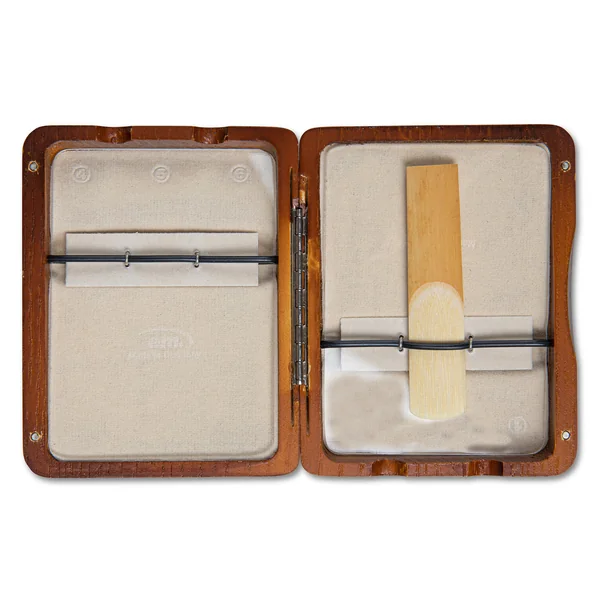 GEWA Reed case Alto Saxophone 6 reeds - Red brown lacquered finish