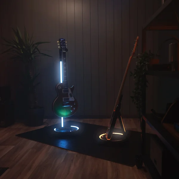 Gravity GS LS A 01 B - Guitar GLOW STAND®, A-stativ