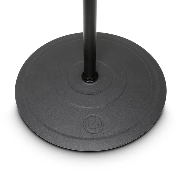 Gravity MS 23 - Mikrofonstativ med rund base, sort