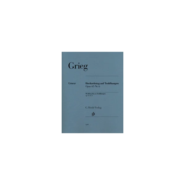 Grieg E. Wedding Day AT Troldhaugen OP 65 N°6 Piano