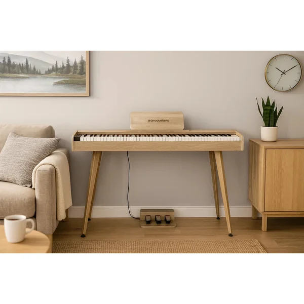 Grooveland DDP-140 El Klaver (Træ)