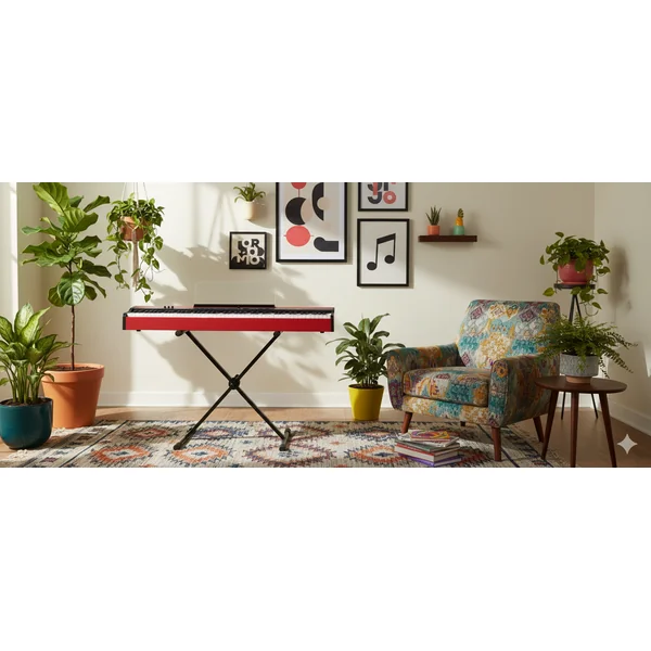 Grooveland FP80 Piano numérique (Rouge)