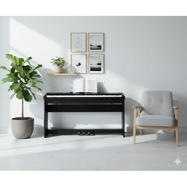 Grooveland P22 complet Piano Pack, Noir