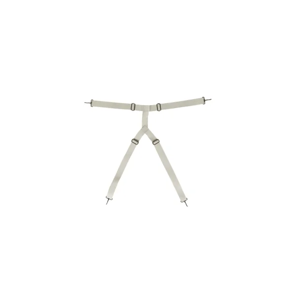 Grosse Caisse Stagg 20 X 10" Marching - Tilleul - White + Sangle/Batte