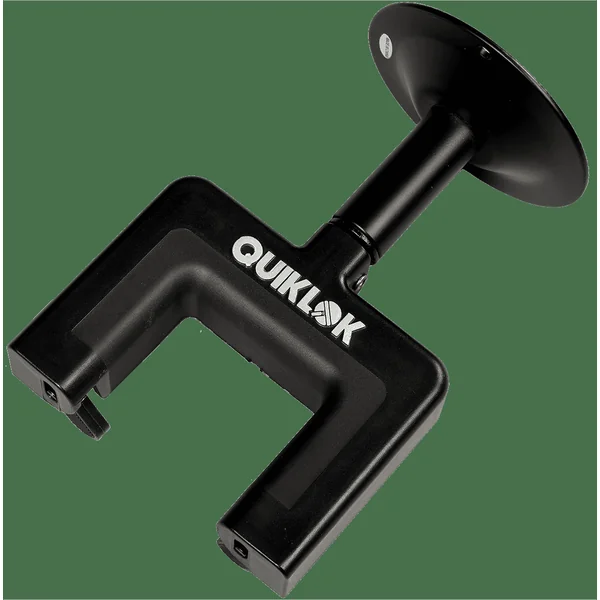 Guitar wall mount with self-locking system