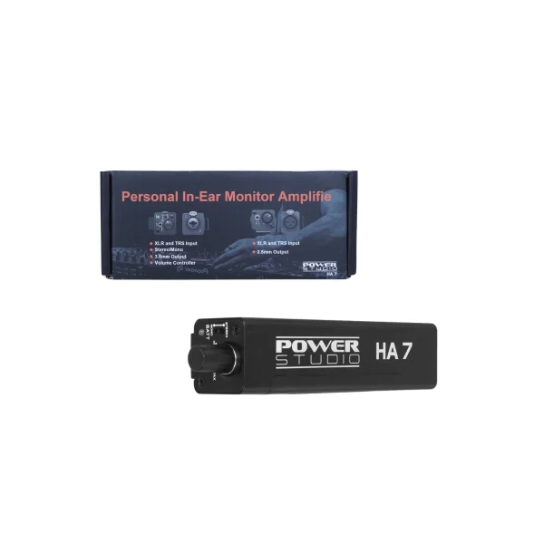 HA 7 Power Studio - Ampli casque à pile pour in ear